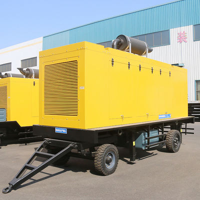 360KVA Mobile Generator Light Tower Multi Function Air Cooled