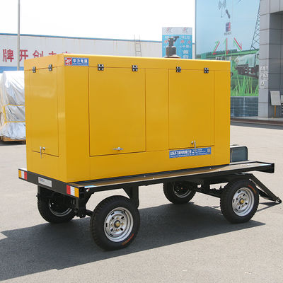 360KVA Mobile Generator Light Tower Multi Function Air Cooled