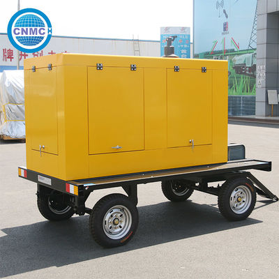 Silent Stable Gasoline Power Generator 220V 100kva 200kva Multiscene