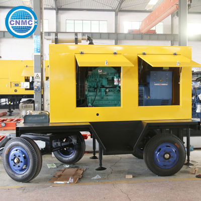 Silent Stable Gasoline Power Generator 220V 100kva 200kva Multiscene