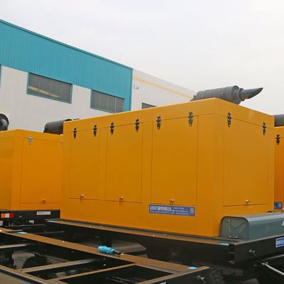 360KVA Mobile Generator Light Tower Multi Function Air Cooled