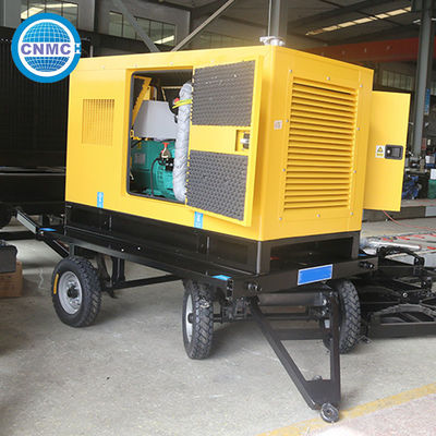 Inline 6-Cylinder Engine Type Trailer Type Generator With Rated Power Of 10-5000KW And Long-Lasting Steel Construction