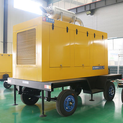 10kva Trailer Gasoline Power Generator Set Multifunctional Durable