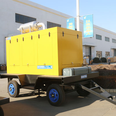 10kva Trailer Gasoline Power Generator Set Multifunctional Durable