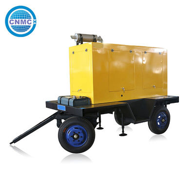Water Cooling Trailer Type Generator Set Multipurpose 150kVA