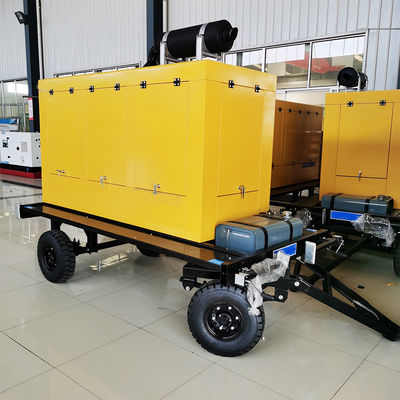Diesel Power Trailer Type Silent Generator High Efficiency Best Price