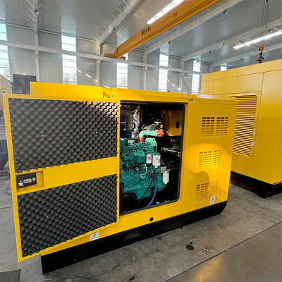 Low Fuel Consumption Silent 3 Phase Generator 75kw 80kw 100kw CE