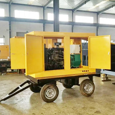 Tire Size 225/75R15 Trailer Type Generator For Heavy Duty Applications BRUSHLESS Excitation 6BT5.9-G2 Engine