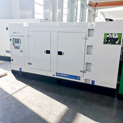 50kva 40kw Silent Diesel Generator Set With Stamford Alternator 380V Rated Voltage 3 Phase ATS 40kw Rated Power