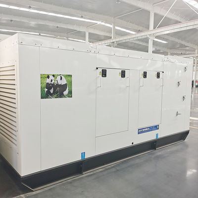 50kva 40kw Silent Diesel Generator Set With Stamford Alternator 380V Rated Voltage 3 Phase ATS 40kw Rated Power
