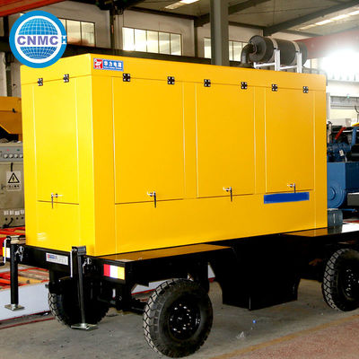 50HZ 60HZ Trailer Type Generator Diesel Mobile Generator Electric Portable Construction Generator