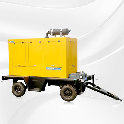 Portable Home Standby Trailer Type Generator 30kva 25kw Diesel Generator Set